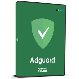 AdGuard Ad Blocker Personal (3 Devices) (Subscription / Global)